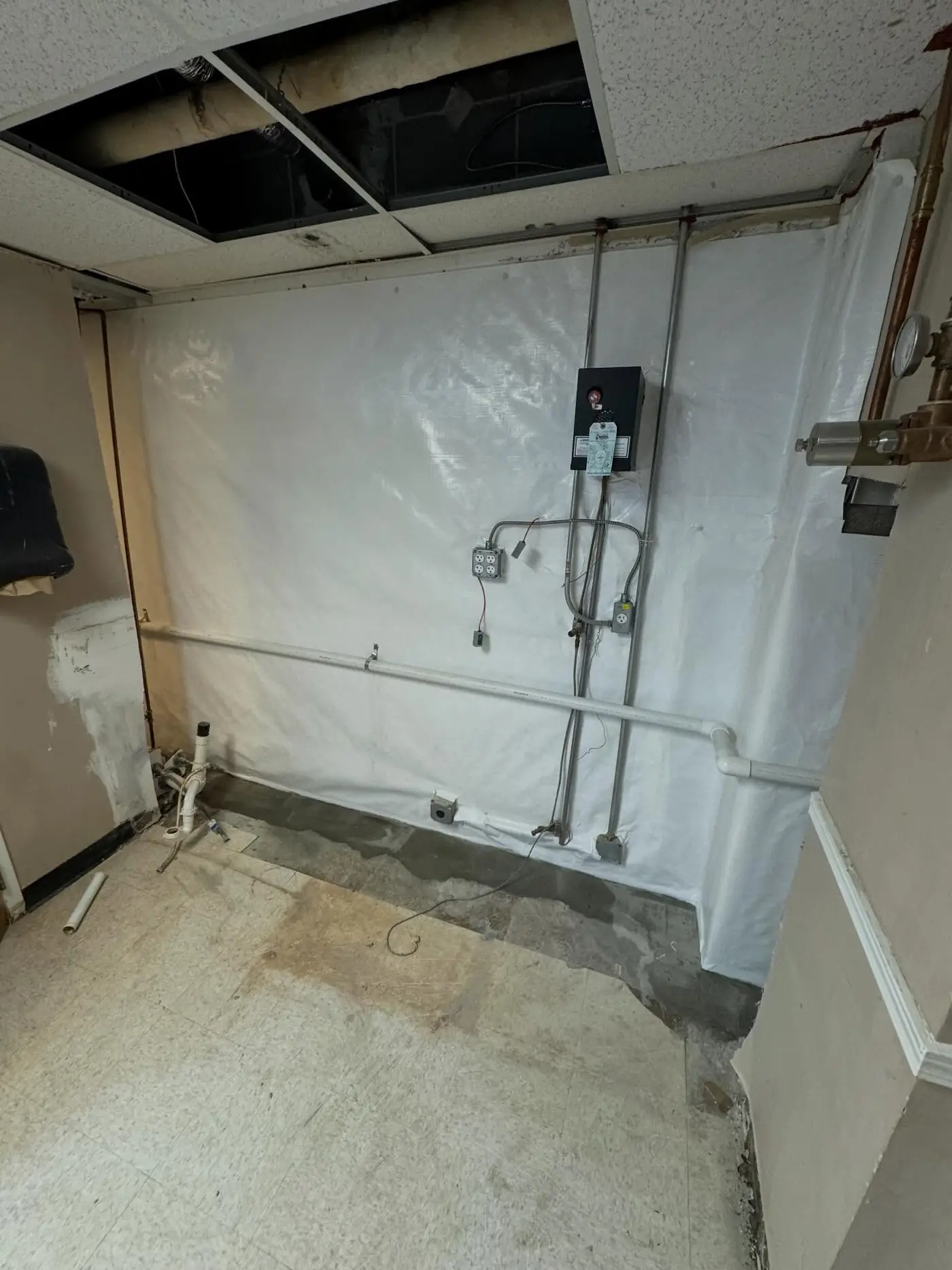 Basement waterproofing, Canton, GA