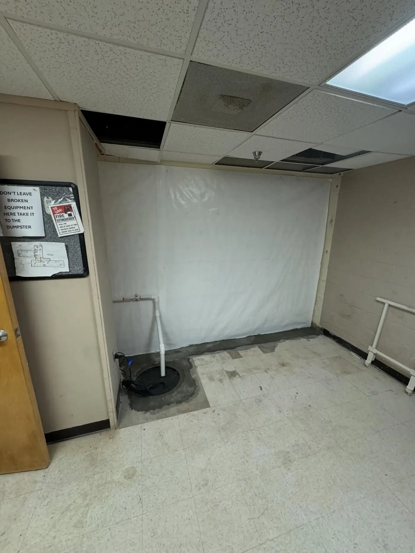 Basement waterproofing, Canton, GA