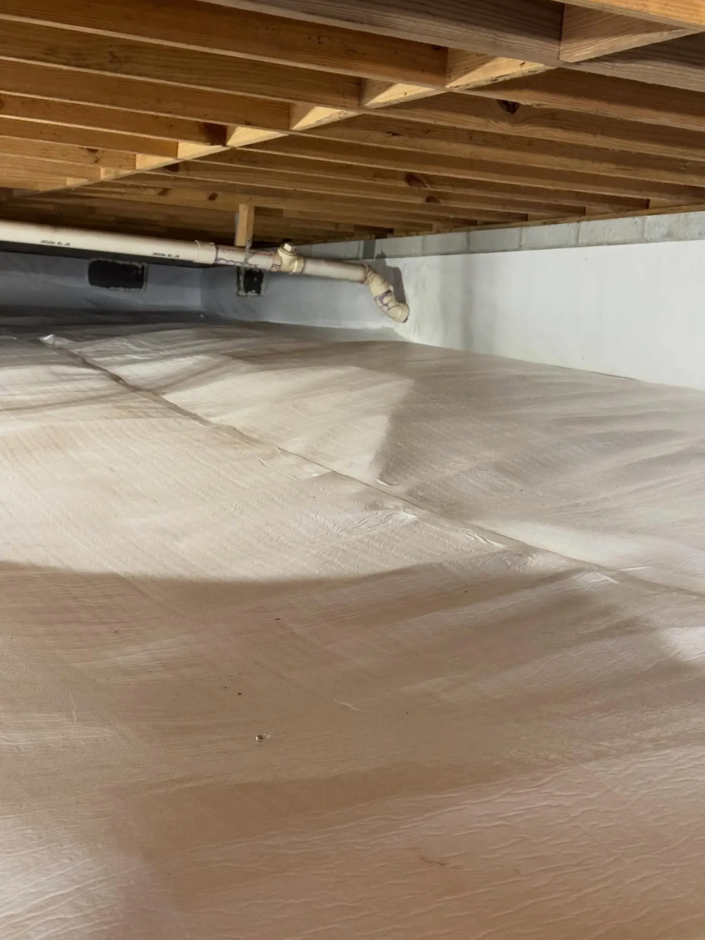 Crawl space encapsulation, Douglasville, GA