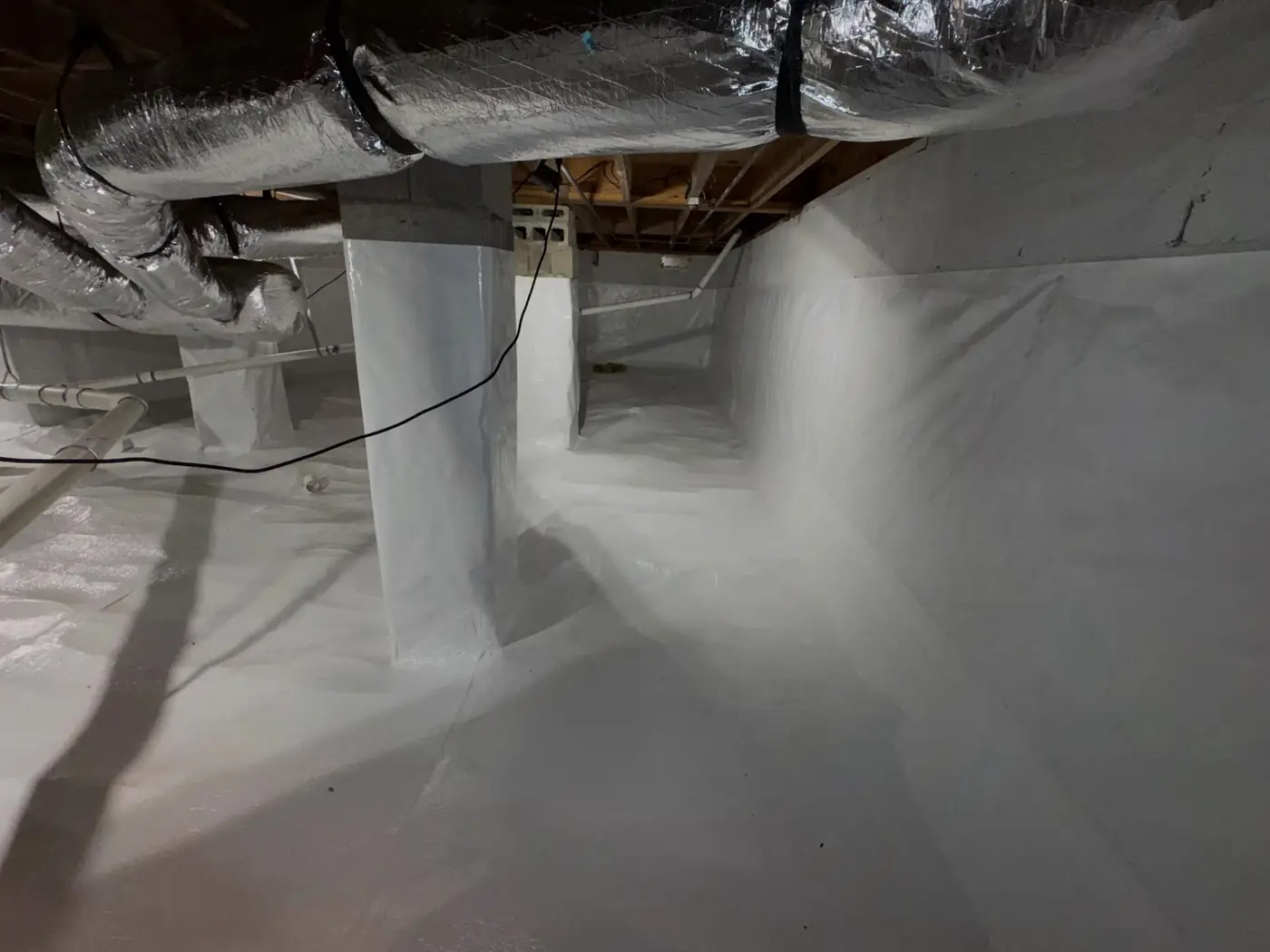 Crawl space encapsulation, Rome, GA