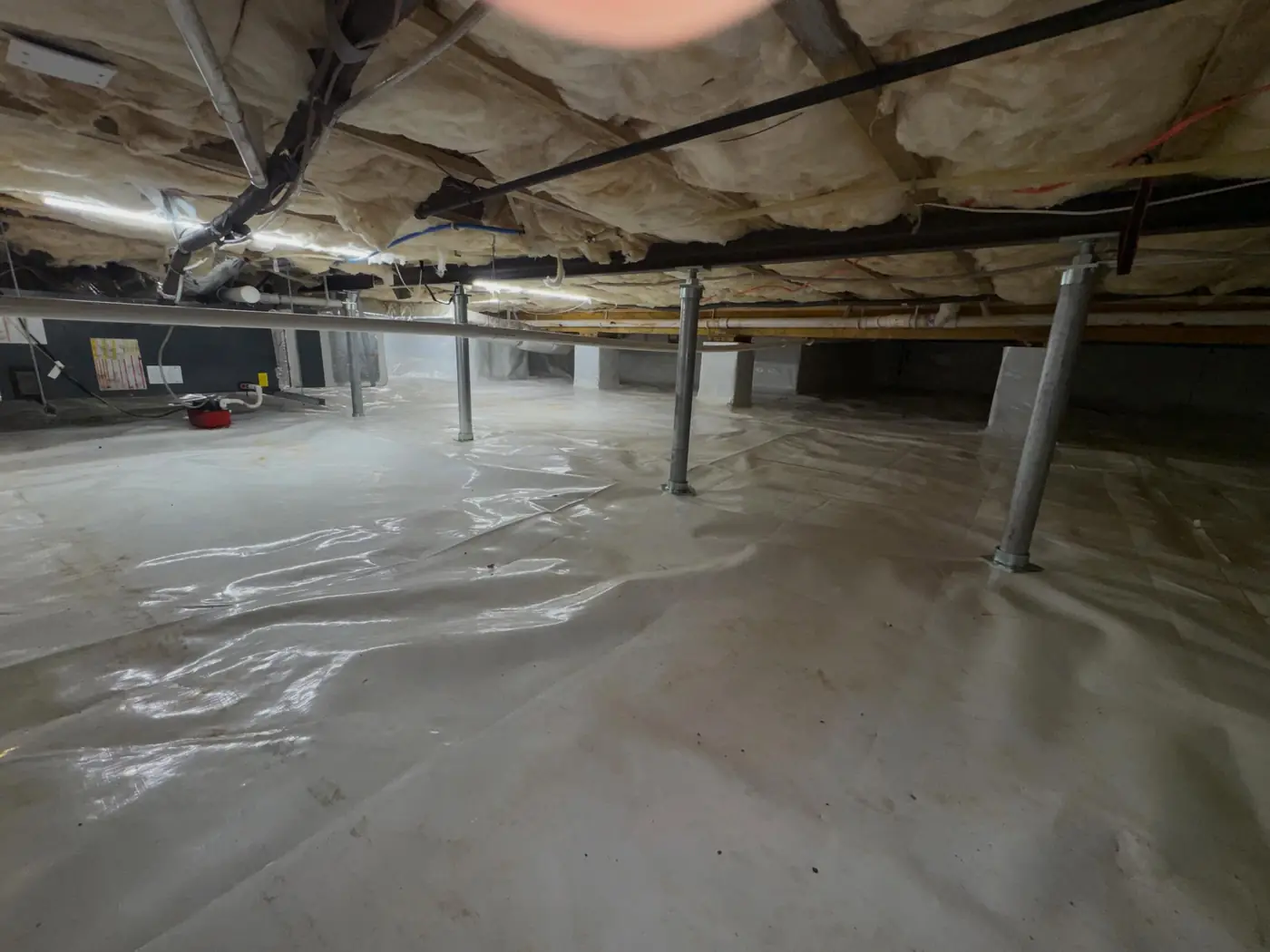 Crawl space encapsulation, Rome, GA