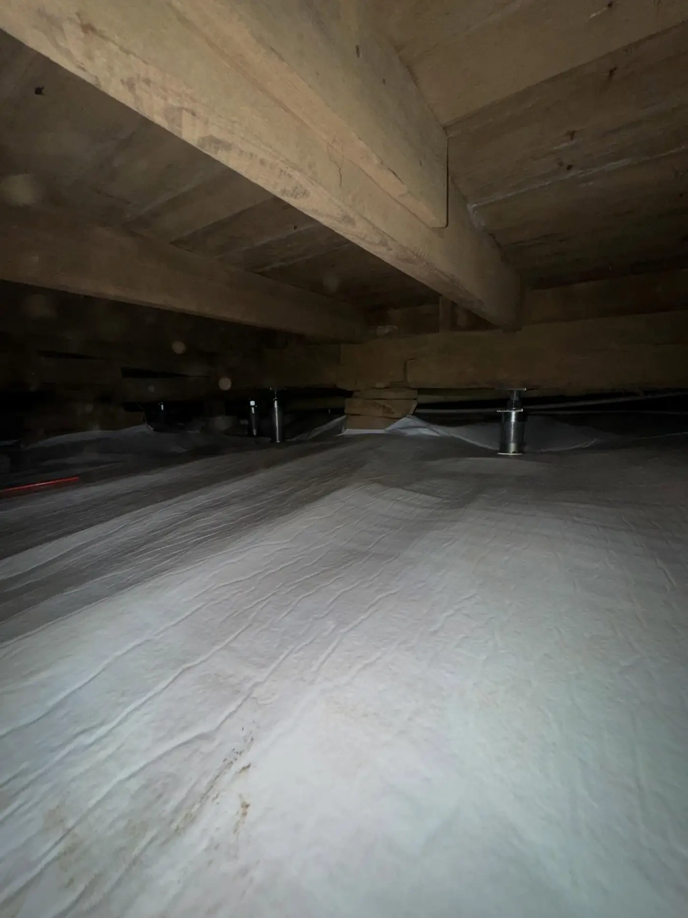 Crawl space encapsulation, Woodstock, GA